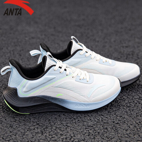 安踏anta毒刺男鞋运动鞋子男春夏季软底网面鞋跑步鞋旅游休闲减震跑鞋