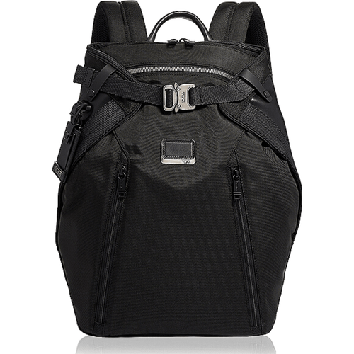 tumi途明父亲节礼物alphabravo系列快速插扣尼龙男士双肩包黑色02326