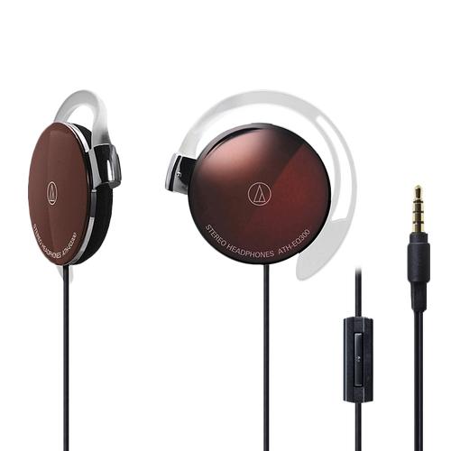 铁三角(audio-technica) eq300is 轻薄耳挂式耳麦 运动跑步耳机 手机