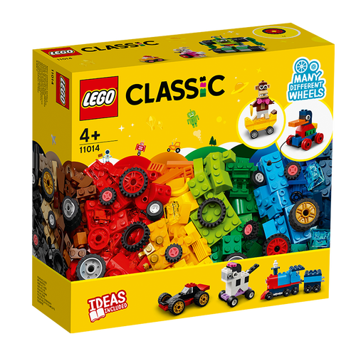 乐高lego积木11014积木车轮组4岁儿童玩具六一儿童节礼物