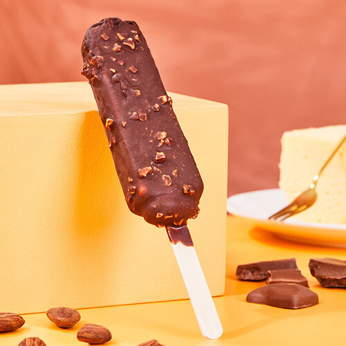 明治meiji巴旦木巧克力雪糕42g6支彩盒装冰淇淋新旧包装随机发货