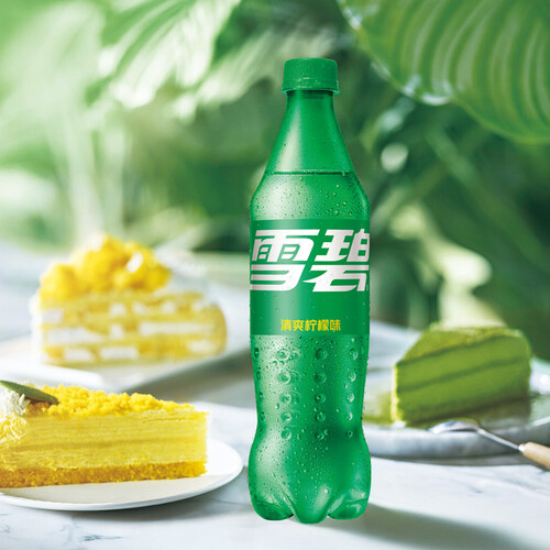 可口可乐(coca-cola)饮料 sprite 雪碧 柠檬味汽水 碳酸饮料 500/600