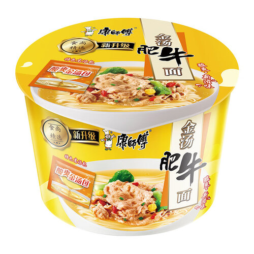 康师傅方便食品 康师傅 金汤肥牛面 12桶多少钱-聚超值