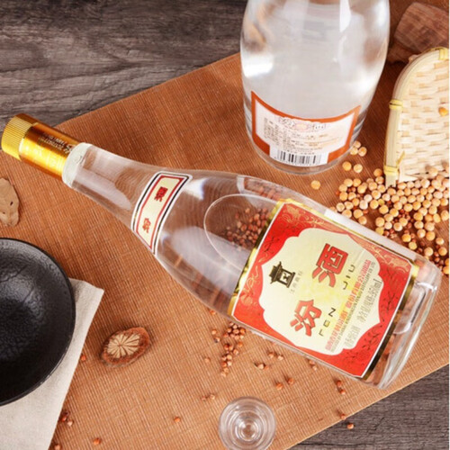 汾酒白酒 plus会员:汾酒 杏花村酒 黄盖玻汾 55度 950ml *6瓶 整箱