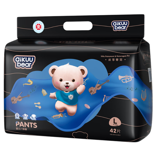 classicteddy经典泰迪弱酸拉拉裤l码42片811kg婴儿尿不湿超薄透气尿裤