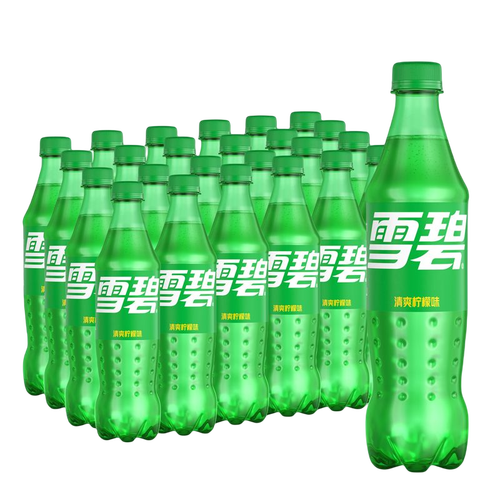 可口可乐(coca-cola)饮料 sprite 雪碧 柠檬味汽水 碳酸饮料 500/600