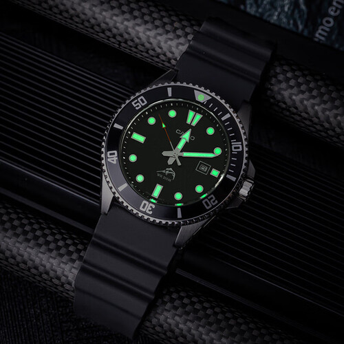 卡西欧casio剑鱼蓝水鬼休闲运动男士夜光指针潜水手表深海蓝mdv106b2