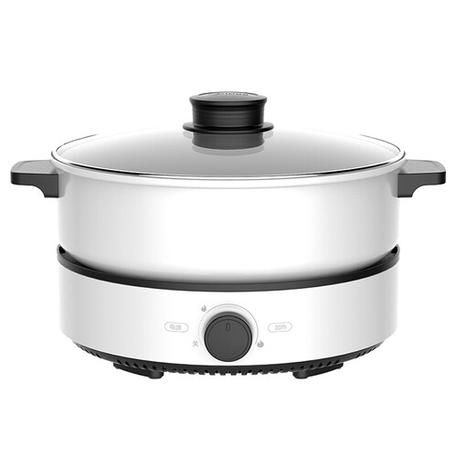 美的(midea)电火锅家用 大容量多功能电煮锅 多功能电锅多用途锅 多