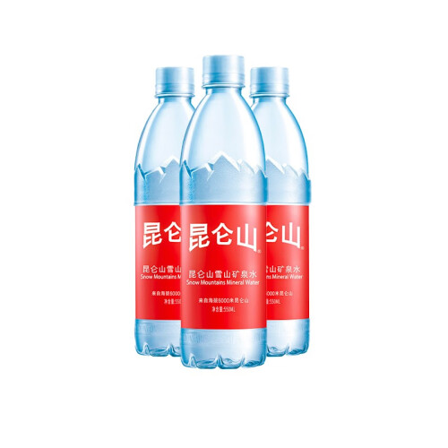 昆仑山饮用水 昆仑山 雪山矿泉水550mlx24瓶多少钱-聚超值