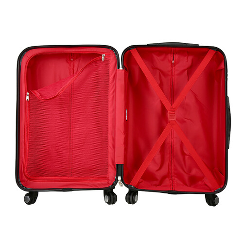 威戈wenger瑞士军刀男女20英寸登机箱行李箱旅行箱黑色sax