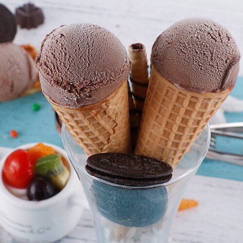 美丰6l商用大桶冰淇淋32公斤冰激凌自助餐饮雪糕批发巧克力味