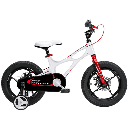 优贝(royalbaby)自行车 royalbaby 优贝 儿童镁合金星际飞车 白色 14