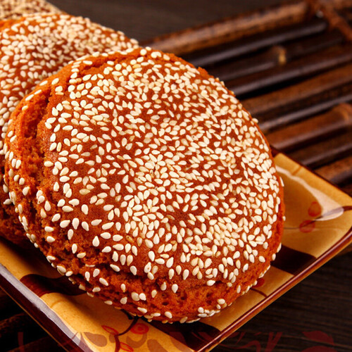 鑫炳记原味太谷饼山西特产点心蛋糕传统糕点整箱70g30袋