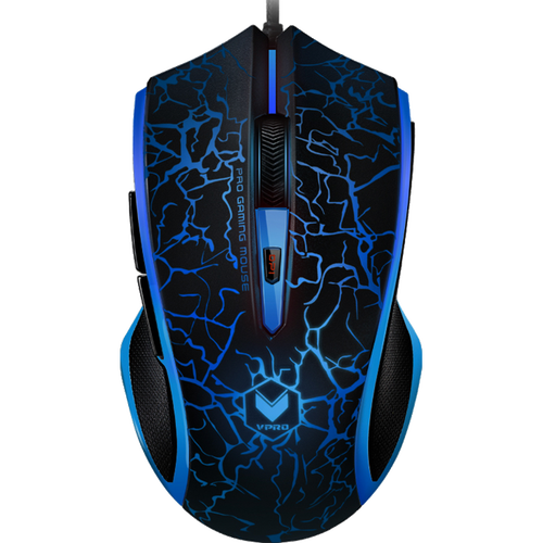 雷柏(rapoo)鼠标 rapoo 雷柏 v20s 有线鼠标 烈焰黑 3000dpi多少钱-聚