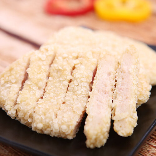 华都食品鸡胸肉雪花胸排900g袋冷冻圈养肉糜类鸡肉鸡排油炸电烤煎扒