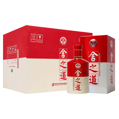 舍得舍之道浓香型白酒50度500ml6瓶整箱装