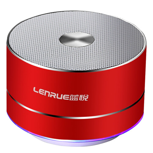 蓝悦(lenrue)音箱/音响 lenrue 蓝悦 a2 无线蓝牙音箱 1000mah 中国红