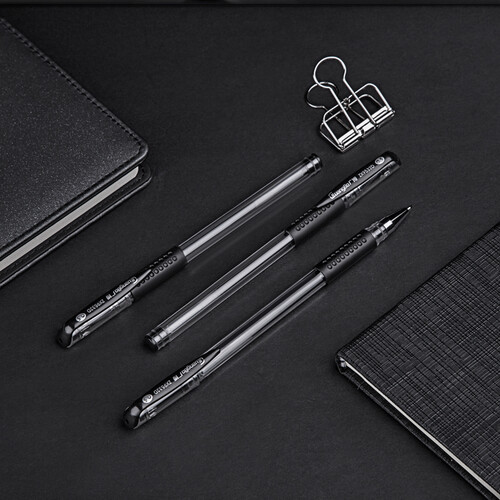 5mm黑色中性笔套装(30支签字笔 10支水笔芯) 40支装 zx9532d 16.