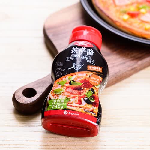 百钻披萨酱240g番茄酱家用披萨材料意大利面手抓饼薯条蘸酱厨房调味品