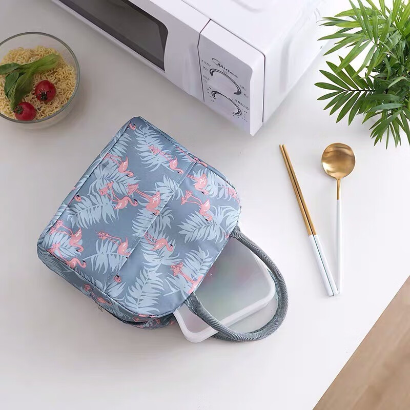 【京喜工厂】心相惜 加厚饭盒袋子保温袋便当餐袋手提包铝箔保暖手拎