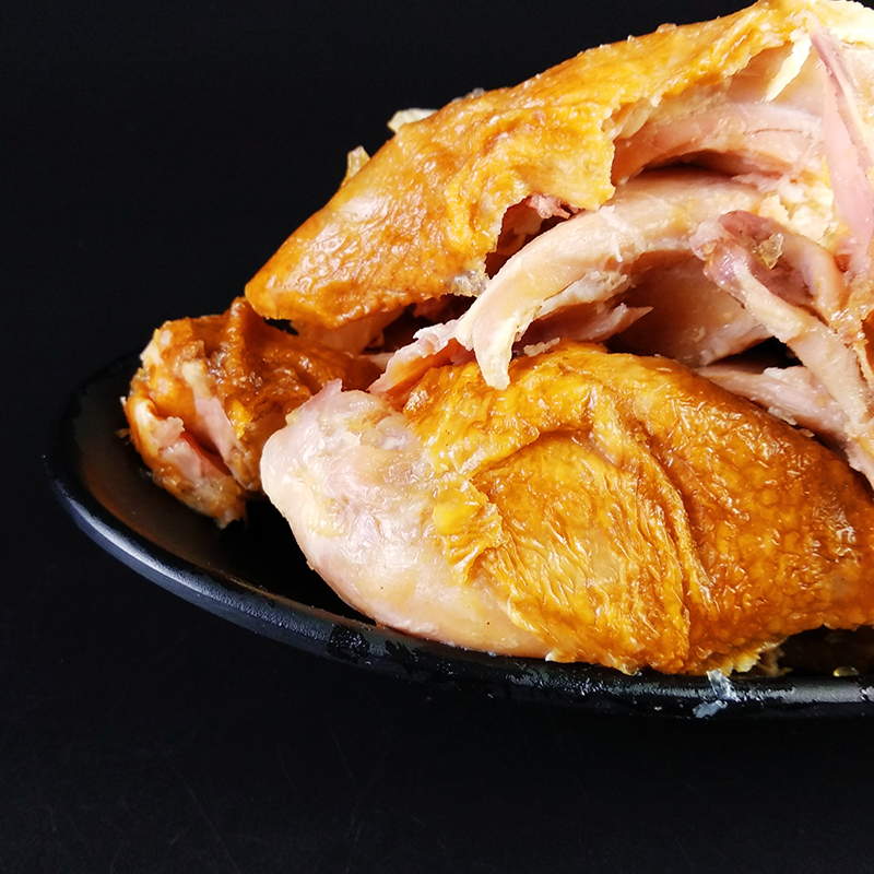 正宗德州五香扒鸡德州仪皇扒鸡500g 德州五香脱骨扒鸡卤味鸡肉熟食