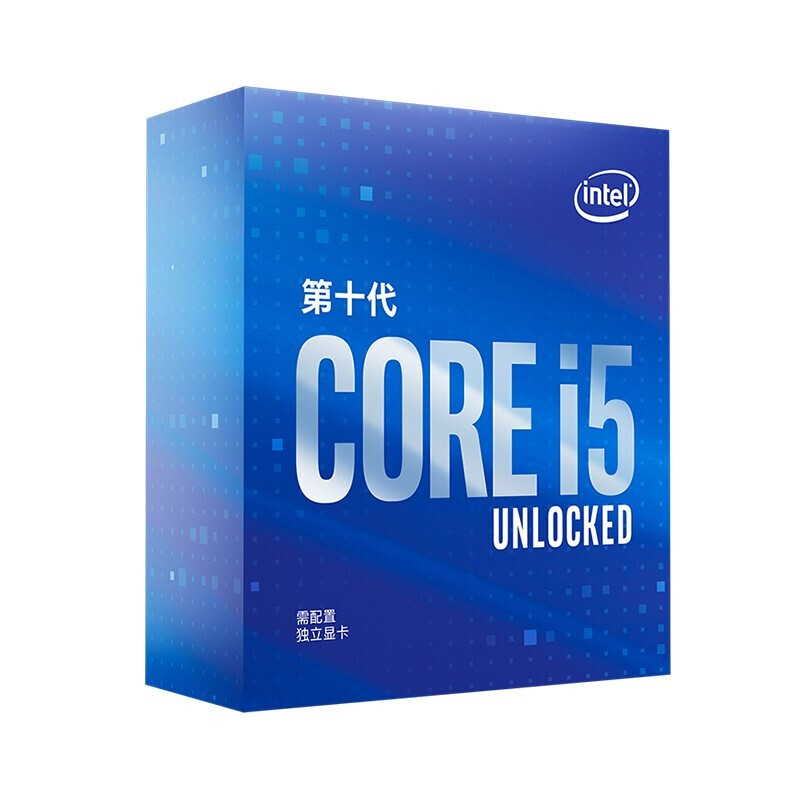 1229元 intel 英特尔 i5-10600kf 盒装cpu处理器