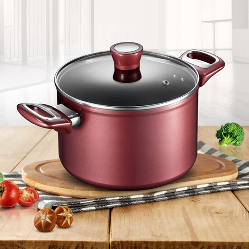 爱仕达(asd) 汤锅不粘锅24cm新款升级燃气电磁炉通用家用炖锅煲汤 tl