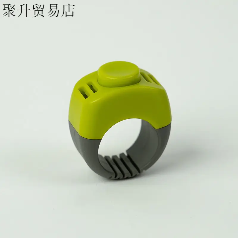 爱帛哆（AIBODUO）训犬指环响片Clicker猫咪狗狗训练教程宠物工具训狗神器 指环响片-绿色