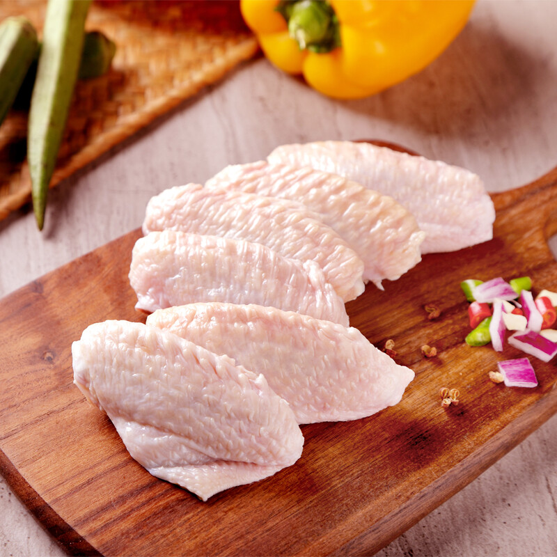 圣农 鸡翅中1kg/袋 翅中烧烤食材烤鸡翅 烤翅中卤鸡翅卤翅中炸鸡炸