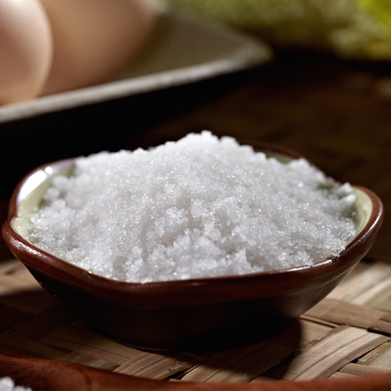 粤盐 无碘盐精选海盐250g*8袋 无抗结剂日晒海水盐 未加碘食盐不含碘