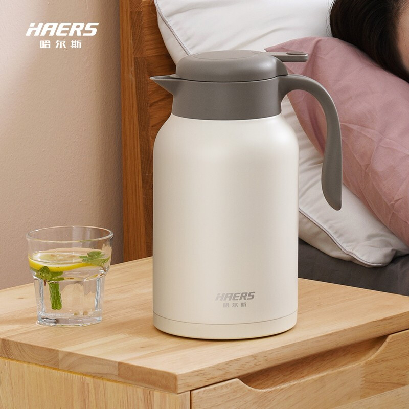 京东哈尔斯保温壶家用大容量暖水壶瓶 热水瓶壶304不锈钢 家居壶瓶2.