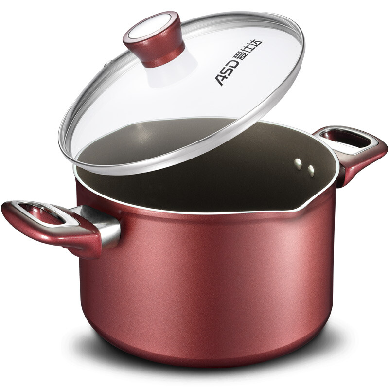 爱仕达(asd) 汤锅不粘锅24cm新款升级燃气电磁炉通用家用炖锅煲汤 tl