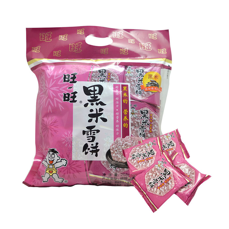 5件294元合588元件旺旺原味黑米雪饼258g