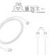 Apple/苹果USB-C原装20W快充头线iPad iPhone15/14/13ProMax适用 【特秒】C口拆机线(8新)用15非编织