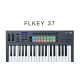 Novation诺维逊 FLKEY MINI 37键专业MIDI键盘半配重编曲电脑音乐制作控制 37键 FLKEY 37