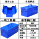 手提折叠式五金工具箱多功能金属家用大收纳盒电工维修桌面文件柜 单拉手双层