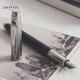 犀飞利（sheaffer）100系列钢笔商务办公练字笔签字笔 生日礼物商务钢笔 半透黑珐琅（F尖）