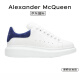 亚历山大麦昆（Alexander McQueen）小白鞋男鞋女鞋休闲运动鞋板鞋系带增高鞋【保税仓发货】节日礼物 9086-蓝尾 42