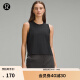 lululemon丨Classic-Fit 女士棉混纺背心速干芯吸 LW1DGZS 黑色 4