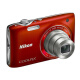 尼康（Nikon）/尼康 COOLPIX P310 S3300 S9200 S9600家用复古CCD数码相机 94成新尼康S3100红色 1400万像素5X光变 官方标配