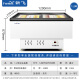 新飞 FRESTEC新飞冰柜商用大容量冷柜冰箱冷藏保鲜冷冻两用岛柜卧式玻璃雪柜 升级款智能控温铜管[1200*650*8 0x0x0mm