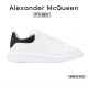 亚历山大麦昆（Alexander McQueen）小白鞋男鞋女鞋休闲运动鞋板鞋系带增高鞋【保税仓发货】节日礼物 9061-黑尾 41.5