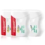 高露洁（Colgate）进口全效牙线 微蜡薄荷细滑扁线剔牙线签清牙缝异味不易断 薄荷含蜡扁线50mx3 裸装