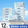 蓝漂婴儿手口湿巾宝宝湿纸巾便携小包 6抽 12包