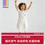 bebebus婴儿短袖睡袋夏季薄款儿童分腿睡衣宝宝防踢被春夏用 小风车睡袋 S【73码 推荐身高70-80cm】