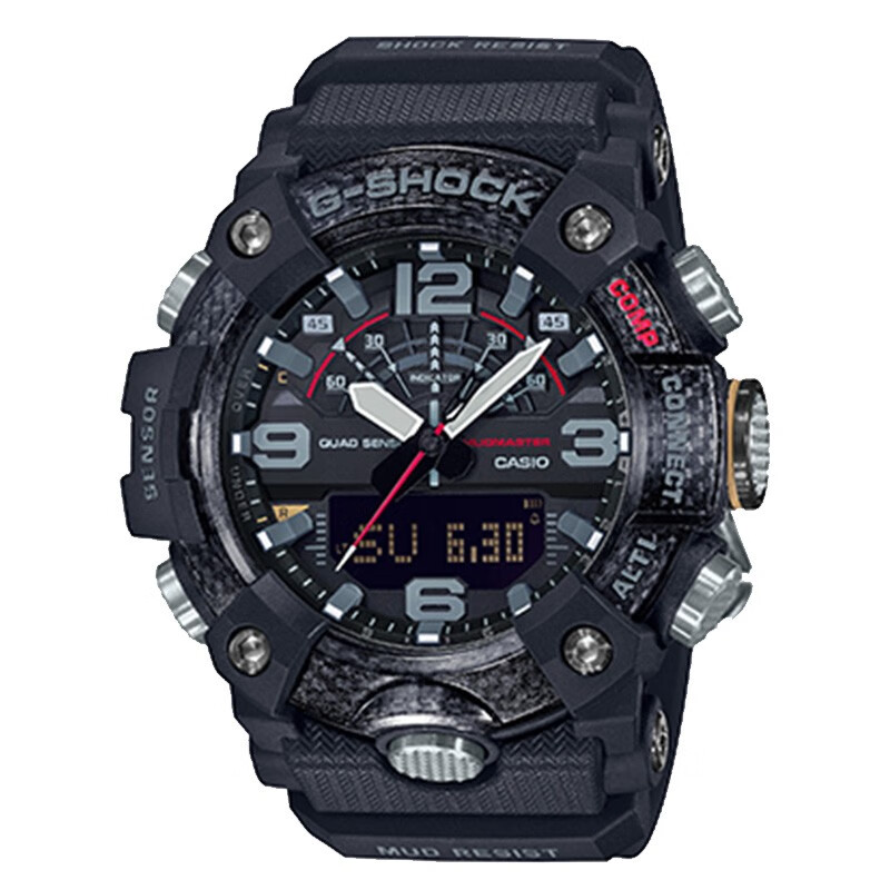 卡西欧(casio)g-shock gg-b100小泥王防水防震时尚运动男表石英送礼