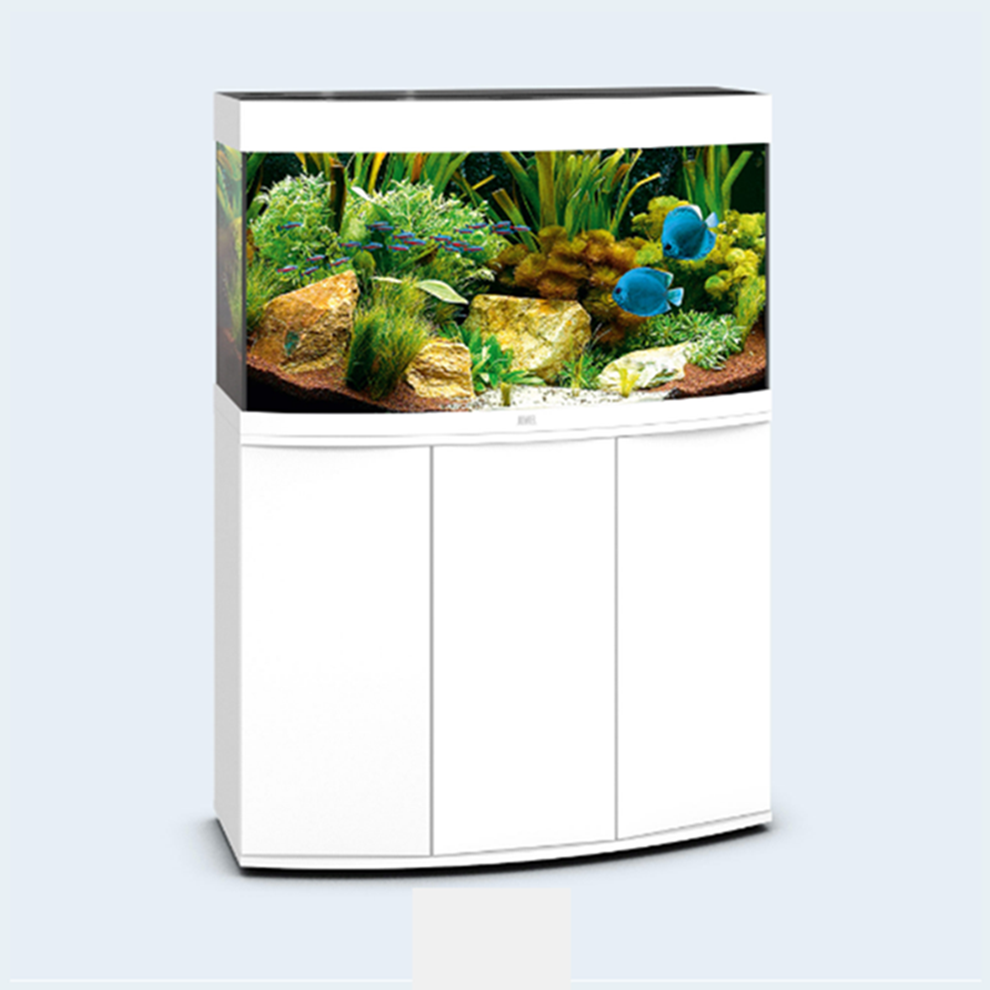 新款德国黑钻juwel原装进口vision180弧形90cm高档静音生态鱼缸水族箱