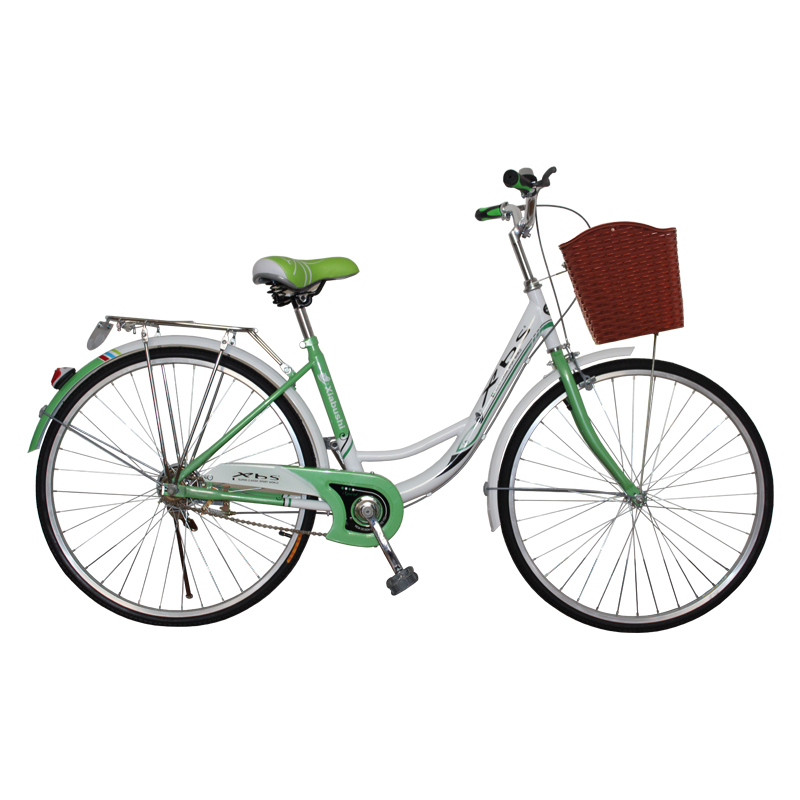 台湾暇步士xbs自行车女式 芭蕾小姐淑女自行车 城市复古休闲女士单车