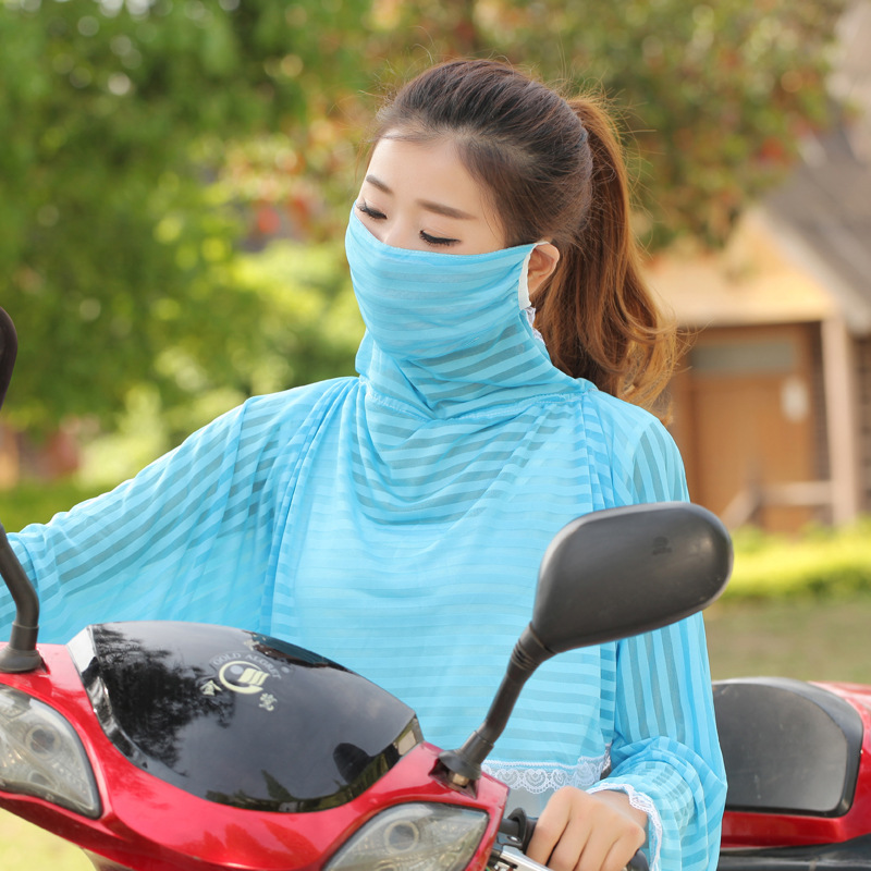 防晒口罩女_防晒口罩女生图_防晒口罩