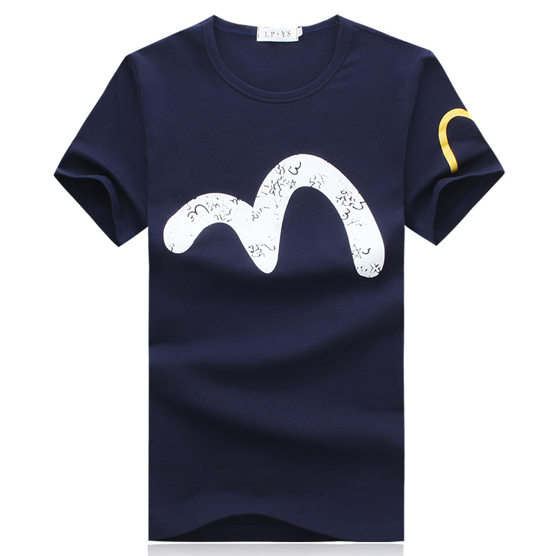 mcchomme新款印花夏装男式短袖t恤男士加肥加大码半袖日系潮男修身